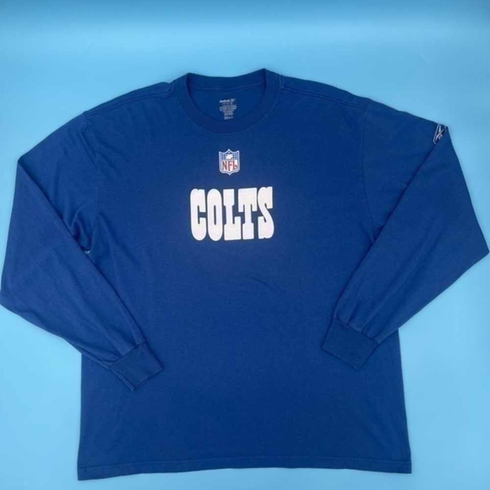 Reebok NFL Colts Long-Sleeve Graphic Tee